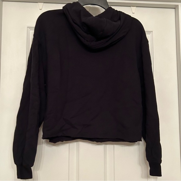 Hybrid Apparel Chicago Bulls Basketball Raw Hem Cropped Women’s Size S Hoodie - Picture 4 of 6